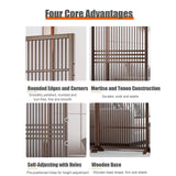Light Brown Folding Room Divider - 2 Panel Privacy Screen, Portable Freestanding Wall Partitions for Home & Office, Durable Wood Base, Perfect for Space Separation