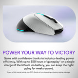 Alienware Wired/Wireless Gaming Mouse AW610M - 16000 DPI, Optical Sensor