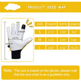 FEISHDEK Medium Size - 2 Pairs Cactus Gloves Gardening Thorn Proof Ladies, Women Garden Gloves