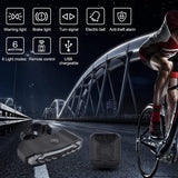 NineLeaf Bike Turn Signals, Bicycle Turn Signals, Bike Tail Light with Turn Signals, Bike Tail Light Alarm, IP65 Waterproof, with Electric Bell Automatic Brake Light,USB-C Charging,10pk