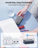 USB C Charger 200W USB Charging Block,6 Ports GaN IV Foldable Wall Charger Outlet Plug,QC4.0 Fast Charging Station Hub,PD 65W Laptop Adapter for MacBook Pro/Air,Dell,iPhone 16/15,Galaxy,Steam Deck
