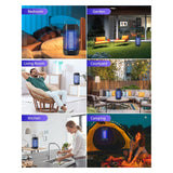 Bug Zapper for Outdoor and Indoor, Electric Mosquito Zapper Mosquito Trap Waterproof Fly Traps Mosquito, Camping Topwowe