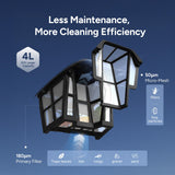 iGarden K Pro Cordless Robotic Pool Cleaner, 12H Runtime for Inground Pools, Wall Climbing & Waterline Scrubbing, 6604 GPH Suction, Smart AI Navigation, App & Touchscreen Control