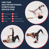 IdealStretch - Original Patented – Hamstring Stretcher, Lower Back Stretcher, Hip Stretcher, & Calf Stretcher - Pain Relief & Leg Stretcher