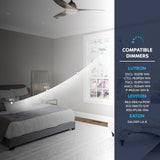 LUXRITE 4 Inch LED Recessed Light, Regressed Mini Panel Spotlight, 5CCT 2700K-5000K, 12/15/19 Watts, 1000/1400/1800 Lumens, Dual Dimmable (TRIAC & 0–10V), 90° Beam, Wet Rated, ETL, Square (12 Pack)