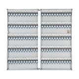 Moyeetings 120 Position Key Lock Box Key Cabinet with Key Tag Labels Key Management Key Box