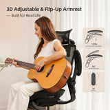 CabLady S2 Petite Office Chair for Women & Small Frames - 330lb Capacity