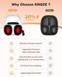 Shiatsu Foot Massager Machine with Heat & Remote, 2026 Upgraded Deep Kneading Feet Massager for Plantar Fasciitis & Neuropathy, 3 Heat Levels, Multi-Mode Massage, Auto-Off Timers, Gifts for Women Men