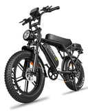 OUXI V8 Electric Bike for Adults, 10.4/15/30Ah Battery, Peak 1000/1500W