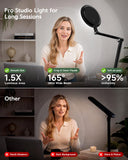 LitONES Desk Lamp for Home Office, Professional Video Call Light, CRI>98
