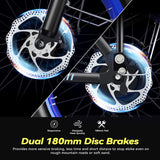 Foldable Electric Bike for Adults, 48V 20Ah Removable Lithium Battery up to 80Miles