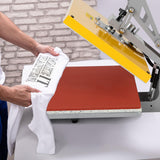 Semi-Auto Heat Press Machine, 16x24inch Heat Press with Slide-Out Base, 110V 2000W High-Pressure Sublimation Transfer Machine