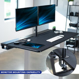 VIVO Electric 60 x 30 inch Standing Desk with Concealed Cable Trays and Full-Size Mouse Pad