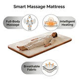 F&G Full Body Massage Heating Mat, Heating Massage Mattress with 9 Airbags, Improving Sleep, 3 Modes, 3 Heating to Relieve Discomfort in Shoulders, Waist, and Legs for Home Use,Size(38"x80")