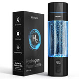 MOVOCA Upgrade Hydrogen Water Bottle, Up to 6400PPB Hydrogen Water Generator -SPE PEM Tech, 7OZ Food-Grade PC Hydro Water Machine, Health Care Gifts for Husband, Wife, Family, Friends, Travel