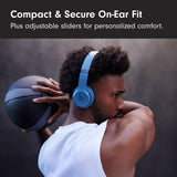Beats Solo 4 - Wireless On-Ear Bluetooth Headphones, Up to 50-Hour Battery Life, Ultra-Lightweight Comfort, Powerful and Balanced Sound, Apple & Android Compatible - Slate Blue