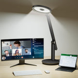 Honeywell H6 Desk Lamp for Home Office, Dimmable Reading Table Light, Black