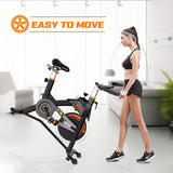 YOSUDA Light Commercial Exercise Bike for Home Magnetic Exercise Bike Stationary 350LB Capacity, Exercise Bike with Bluetooth, Indoor Cycling Bike with Tablet Mount & Comfortable Seat Cushion YOSUDA