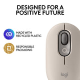 Logitech POP Mouse, Wireless Mouse with Customizable Emojis, SilentTouch Technology, Precision/Speed Scroll