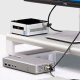 Laptop/Desktop & Peripheral Lock Kit, Theft-Deterring Security Lock, K-Slot, 10ft (3m) Steel Cable, 3X Devices StarTech.com