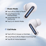 Boudio Max 2.0 Wireless Earbuds, Bluetooth 5.4 True Wireless Headphones with Active Noise Cancellation, Deep Bass Hi-Fi Sound Earphones with Mic for TV, Phone, PC & Laptop