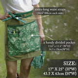 Garden Stool and Kneeler Set, Garden Seat and Kneeler Heavy Duty with 10" Wide Soft Kneeling Pad, Non-Slip Garden Bench