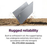 Lenovo 15.6" FHD Essential Laptop, Intel Processor, 8GB DDR5, 128GB Storage