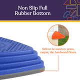 Special Supplies 10 Stepping Stones for Kids Indoor and Outdoor Balance Blocks Promote Coordination, Balance Strength Child Safe Rubber, Non-Slip Edging