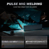 ARCCAPTAIN Pulse MIG Welder 200A Aluminum Welding Machine 110V 220V MIG200P