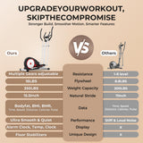 ANCHEER Elliptical Exercise Machine, Elliptical Machine for Home, Hyper-Quiet Smooth Magnetic Driving System, Elliptical Trainer with 15.5"-20" Stride, 350LBS Capacity with Multiple Resistance Levels