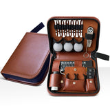 Golf Gift Set - Complete Golfing Accessories for Men & Women, Dad, with 3 Golf Balls, Bag Case, Rangefinder + More