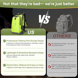 Super Eager 50L Lightweight Hiking Backpack for Men Women, Waterproof Camping Backpack with Trekking Pole Attachments, Large Capacity Outdoor Backpack for Trekking, Backpacking, Travel and Camping
