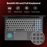 NIMO 15.6" AI-Creator-Laptop, 6-Core AMD R5-6600H 16GB RAM 512GB SSD (Beat i7 1355U up to 4.5GHz) Radeon 660M, FHD IPS 100W Fast PD for Video Editing, Multitasking, Remote Work & Study, 2-Yr Warranty