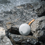 Vifa Reykjavik Bluetooth Speaker - Portable Wireless Mini Speaker with Stereo Sound, Nordic Design, Built-in Mic, Hands-Free Call, HiFi Audio (Sandstone Grey)
