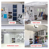 2 Pack Vertical Fishing Rod Holder for Garage, BETTER LEADER Fishing Pole Holders- Holds Up to 12 Rods or Combos, Wall Mount Fishing Pole Rack, Fits Most Rods of Diameter 3-19mm, Fishing Gifts for Men