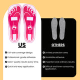 60Pairs(120Feets) Disposable Stick Spray Tanning Feet Pads Perfect for preventing spray tan solution,Deluxe & Hygienic Spray Tan Feet Pads-Ideal for Salons and Spas or Home,Easy to Apply
