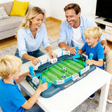 Juivin Tabletop Soccer Foosball Game Set- Mini Football Table Board Game for Kids & Family, Interactive Indoor Party Toy for Boys Age 6-12 & Family Game Nights