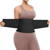 SHAPELLX Women Waist Trainer Tummy Control Waist Cincher Slim Body Shaper Fajas Colombianas Moldeadoras Corset Shapewear Black