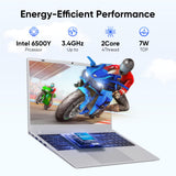 MARGOLAI Silver 15.6" FHD IPS Laptop Computer 16GB RAM 512GB SSD