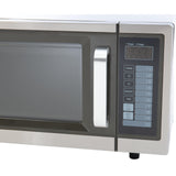 FSE Commercial Microwave with Digital Touch Pad Control, 1 Cubic Feet Interior, Stainless Steel, 1000 Watts, UL and NSF Approved