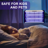 20W Electric Indoor Bug Zapper, Mosquito Trap with UV Light, Insect Killer Eliminator for Home, Office, Restaurant