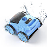 (2025 Upgrade) Pool Vacuum Cordless Robotic Pool Cleaner, 4-in-1 Floor/Wall/Waterline Cleaning/Smart Navigation, 180 Mins Runtime Pool Vacuum for Inground Pools Up to 2100 Sq.ft