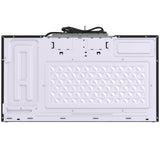 KoolMore 1.9 Cu. Ft. Over the Range Microwave Oven with Oven Lamp and 300CFM Recirculation Vent Hood Function, Auto Cook Menus, Reheat Function, 11 Power Levels, Timer, and Weight Defrost (KM-MOT-2SS)