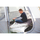 Coleman Heritage Big & Tall 10°F Flannel Sleeping Bag, XL Sleeping Bag Fits Adults up to 6ft 7in Tall, Machine Washable, Great for Camping, Hunting, Guests, & More