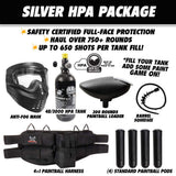 Maddog Tippmann Cronus Tactical Paintball Gun Marker Silver HPA Package