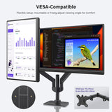 MNN 18.5" 100Hz FHD IPS USB-C HDMI Portable Gaming Monitor