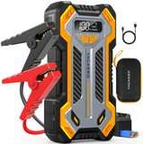Car Jump Starter, VACASSO 5000A Car Battery Jump Starter for Up to 10L Gas and 8L Diesel Engines, 12V Portable Jumper Starter Power Pack with Booster Car Starter Jump Box, LED Light, Jumper Cable