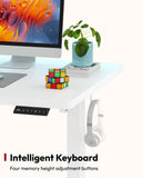 Electric Standing Desk, 79 x 32'' Height Adjustable Sit Stand Desk with Large Splice Board Desktop