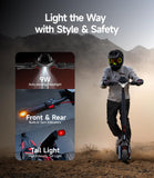 NAVEE XT5 Pro Electric Scooter, 30 mph Speed, 46.6 Miles Range, 2200W Peak Motor, Dual Damping Arm Suspension & Disc Brake, Fast Charging, Adults Teens, 12" Off-Road Tires, Heavy Duty