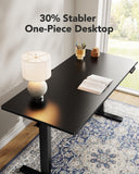 Standing Desks, Whole Piece Desktop, Adjustable Height Computer Desk, 4 Height Memory Settings